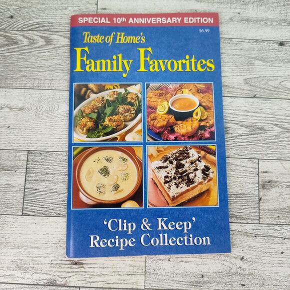 Taste of Home Family Favorites RECIPE CARD Style Cookbook Booklet 2002 - Picture 8 of 10